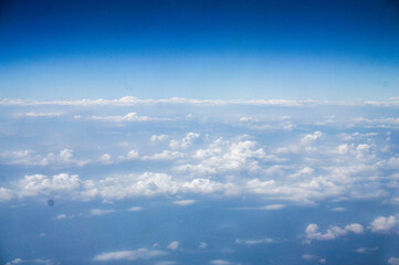 blue sky with clouds