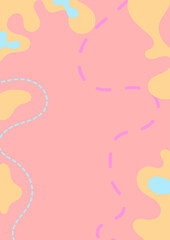 abstract background flourish simple shape