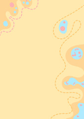 abstract background flourish simple shape