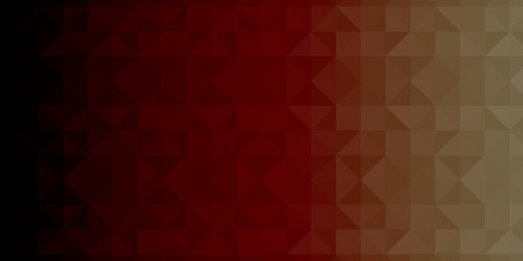 Obraz premium Abstract Dark red colored mosaic texture assembled from small triangles. Pixel background, checkered illustration.