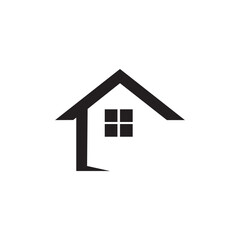 house icon logo vector design template