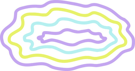 Abstract Organic Line doodle