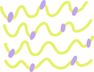 Abstract Organic Line doodle