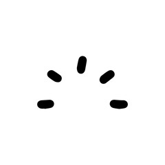 comic element cute doodle hand drawn illustration design