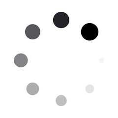 simple loading or buffering icon design