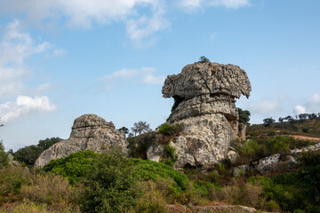 La Montera del Torero is a rock formation located in the Alcornocales Natural Park, near the town...