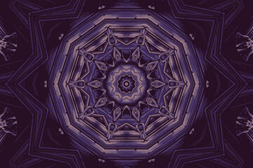 Seamless pattern flower ornaments geometric patterns