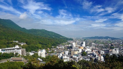 Obraz premium 琴平公園・展望台からの眺望【香川県仲多度郡琴平町】5