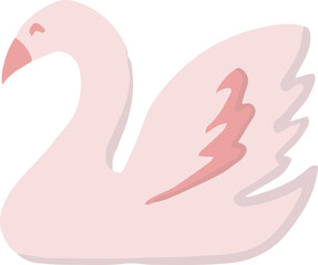 Hand Drawn valentine's day bird illustration