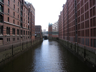 Die Speicherstadt Hamburg (Warenhausdistrikt) Deutschland, Europa - The Speicherstadt Hamburg (department store district) Germany, Europe