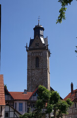 Fototapeta na wymiar Kilianskirche in Korbach