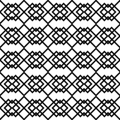 Crosses seamless ornament. Geometric pattern. Folk illustration. Tiles wallpaper. Vector art. Ethnic motif. Tribal backdrop. Geometrical background. Digital paper, textile print, web design, abstract