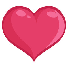 Heart Love Emoji Icon Sign Symbol Vector Art Design Cartoon