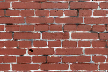 Obraz premium Old painted bricks for use as a background.