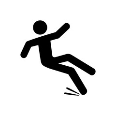 Falling man icon