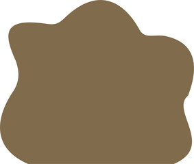 brown blobs abstract