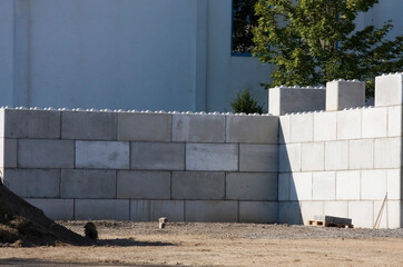 Fototapeta premium Betonblocksteine 2