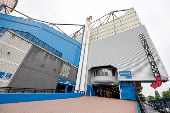 Fragmental View On Stamford Bridge Arena - The Official Playground Of FC Chelsea, London