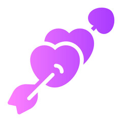cupid gradient icon