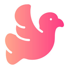 dove gradient icon