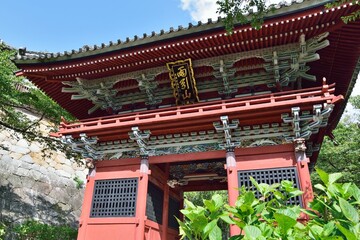 雨引観音　楽法寺　仁王門