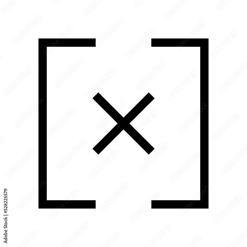 Poster abstract futuristic shape icons for ui ux website or design element. creative geometric design eleme