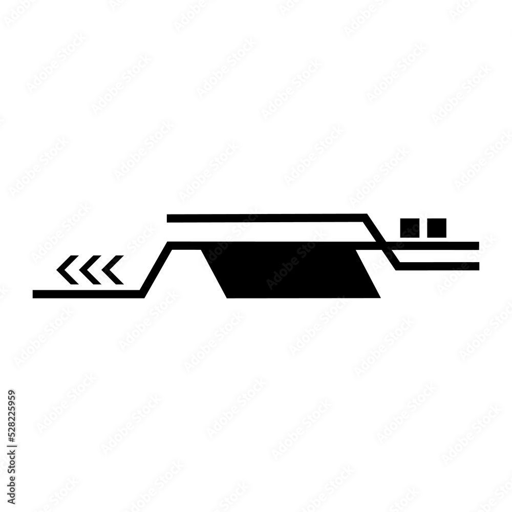 Poster detail bars vector illustration for web interface design. hud gaming element in a simple style. a co