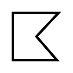 abstract futuristic shape icons for ui ux website or design element. creative geometric design element illustration for trendy technology design	