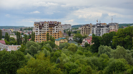 View of the city Truskavets, Ukraine.