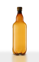 plastic empty drink bottle