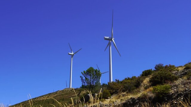 Portugal wind turbines eolic sustainable