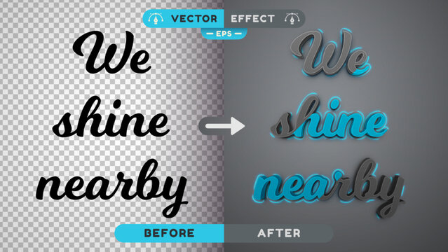 Double Stroke - Editable Text Effect, Font Style