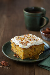 piece of carrot cake