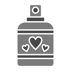 Perfume Greyscale Glyph Icon
