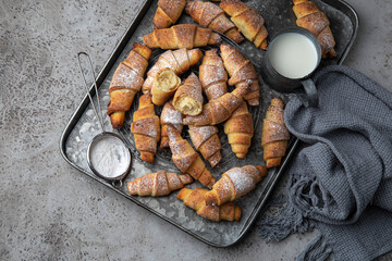sweet croissant cookies