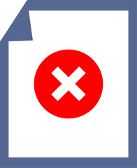 Obraz premium cross in blue box