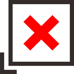 Obraz premium cross in the box