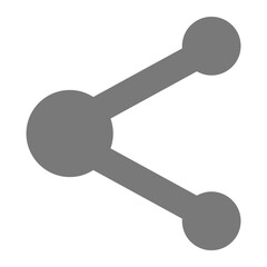 Share Greyscale Glyph Icon