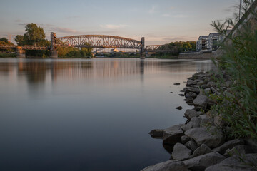 Most na  Łabie w Magdeburgu