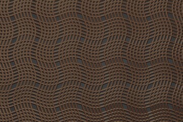 Brown  color curved pattern texture, ornament background wallpaper for desktop and web site