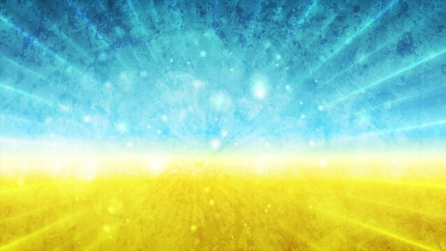 Abstract grunge sunny landscape background. Seamless looping motion design. Video animation Ultra HD 4K 3840x2160