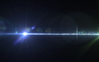 Abstract of lighting for background.abstract of digital lens flare background. Beautiful rays of light.
