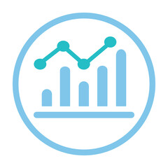 Analytics, pie chart, report, statistics icon
