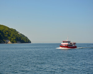 passenger ship at sea