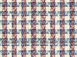 glen check tweed real fabric texture seamless pattern      
