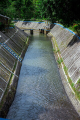 Dam of water, or called DAM.