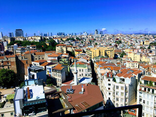 Fototapeta premium panorama, istanbul kagithane