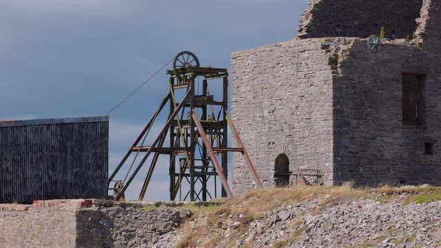 Ancient Ruins of Magpie Mine in the Peak District - travel photography