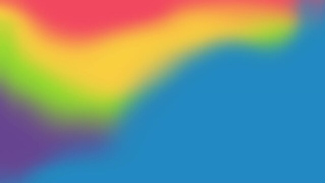 Looped pride gradient background