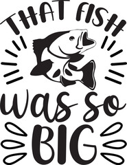 Obraz premium Fishing svg design cut files